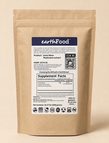 Lion mane mushroom powder - mane,